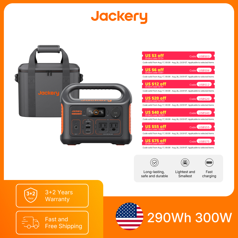 Power Outdoor Jackery - Przenośna stacja zasilania Jackery Explorer 300