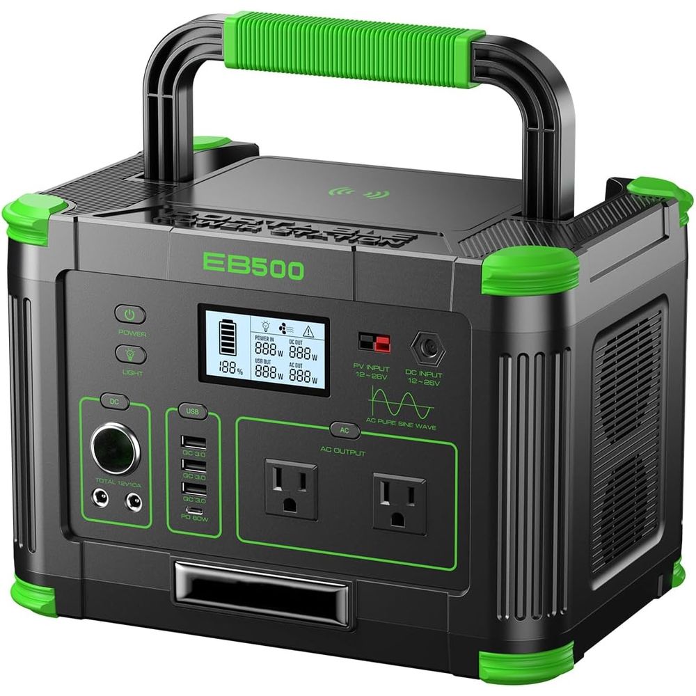 Outdoor Power Port - Przenośna stacja zasilania 500W 519,48Wh, generator