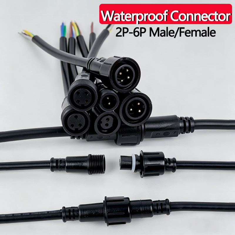Outdoor Power Port - Wodoodporny zestaw złączek kablowych 2/3/4/5/6-pinowych z