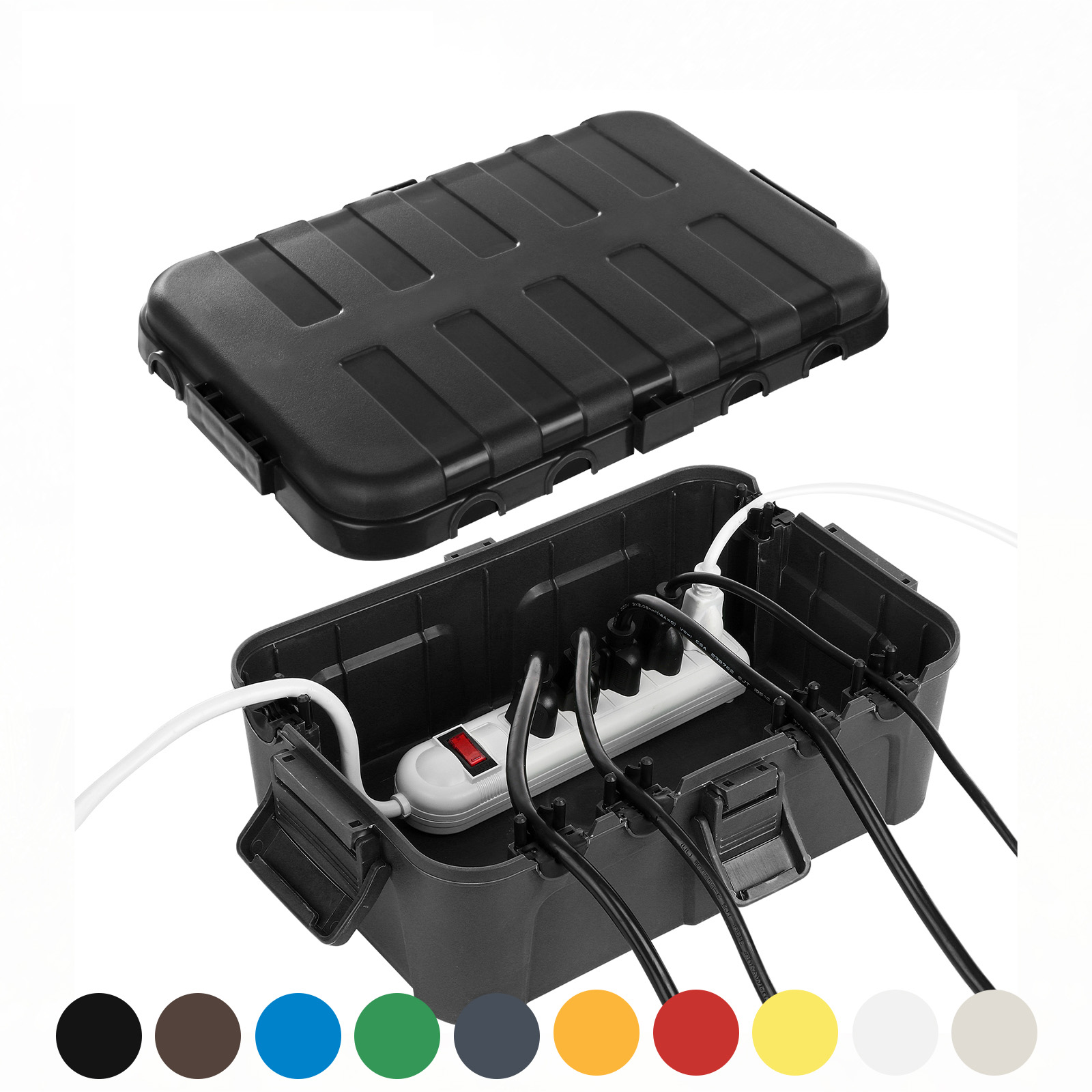 Outdoor Power Port - Bardzo Duży Zewnętrzny Skrzynka Elektryczna, Wodoodporna