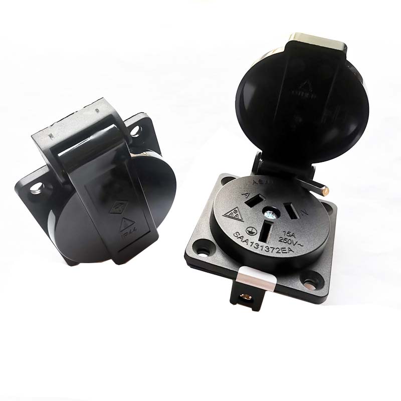 2 sztuki czarny 10A 15A Austra – Outdoor Power Receptacle recenzja i cena