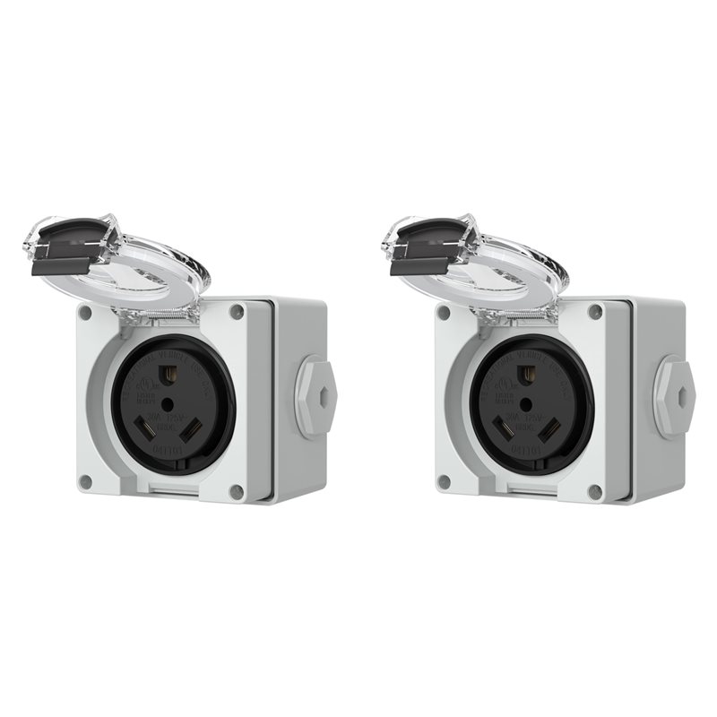 Skrzynka zasilająca 2x 30A, gn – Outdoor Power Receptacle recenzja i cena