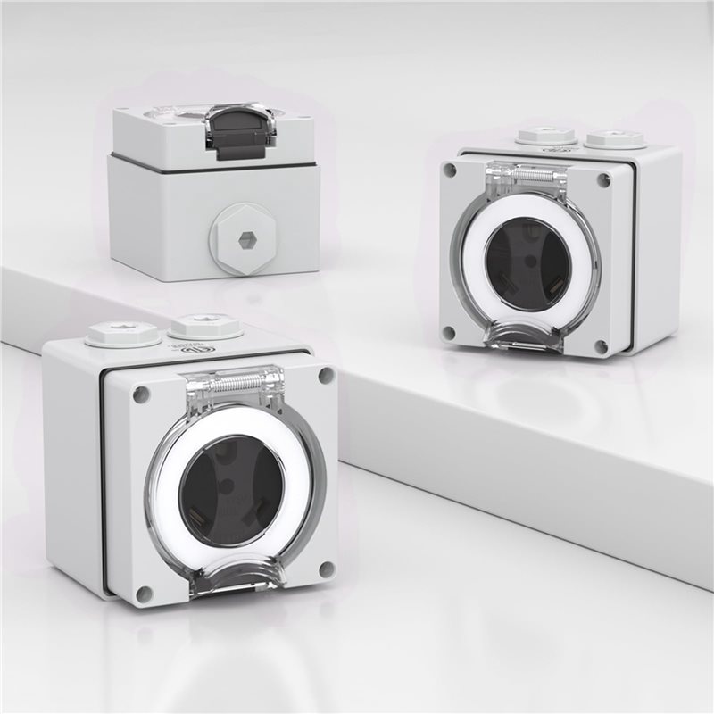 Skrzynka zasilająca 2x 30A, gn – Outdoor Power Receptacle recenzja i cena