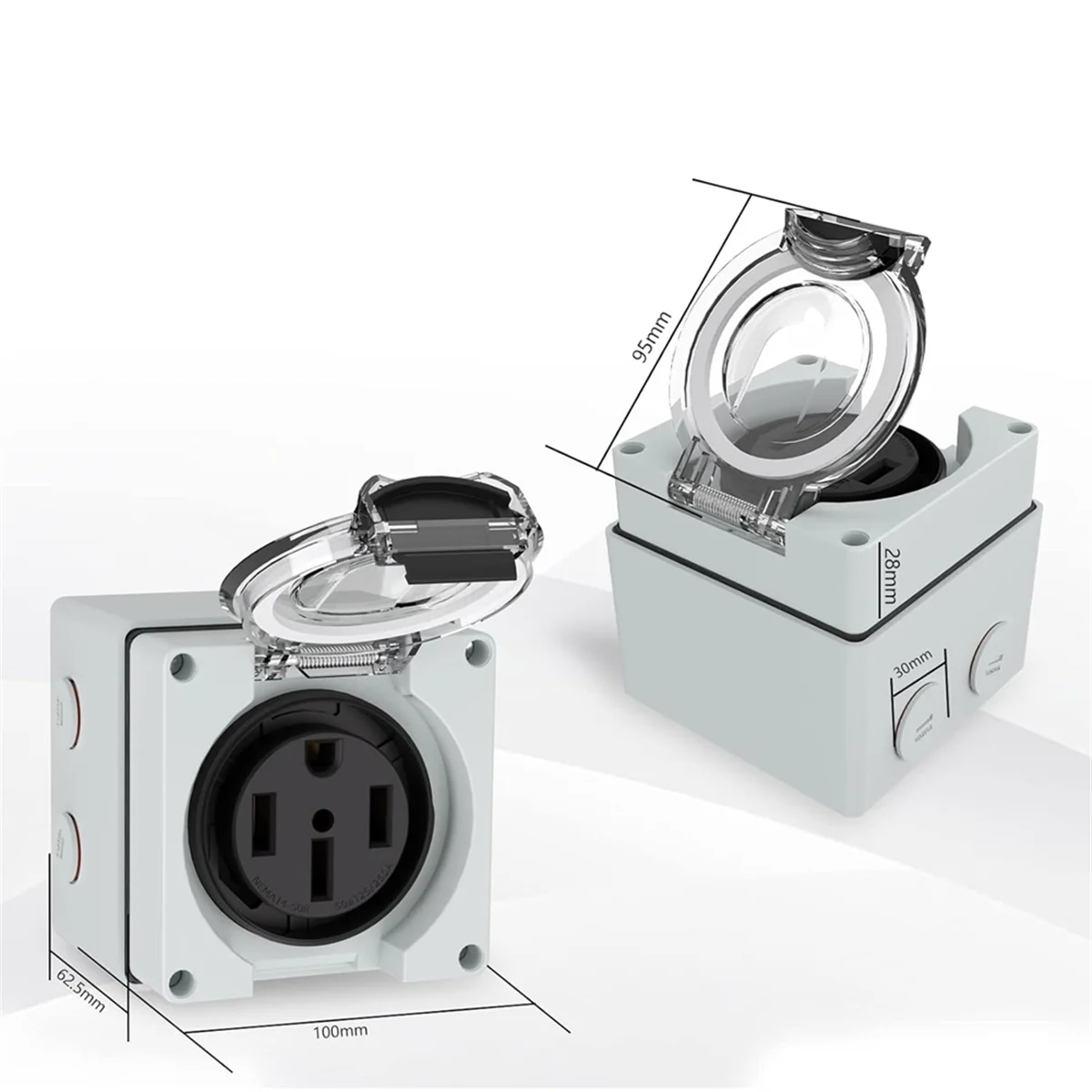 Skrzynka gniazdowa zasilająca, – Outdoor Power Receptacle recenzja i cena