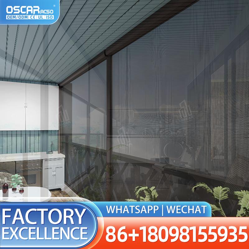 Elektryczne pionowe rolety alu – Outdoor Power Roller Shades recenzja i cena