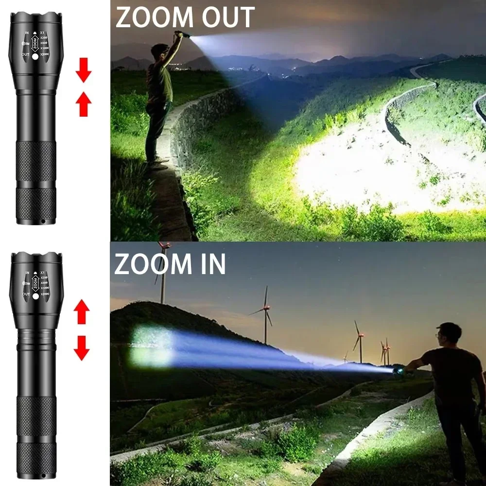 Mocna latarka LED, ręczna lata – Outdoor Power Not Working recenzja i cena