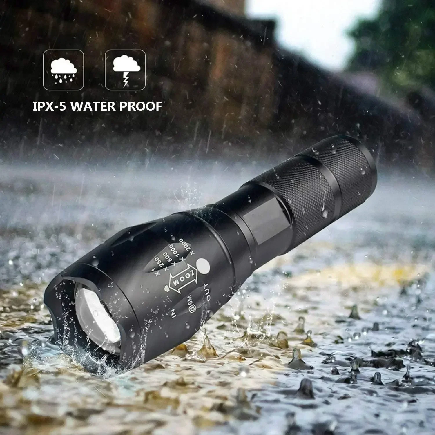 Mocna latarka LED, ręczna lata – Outdoor Power Not Working recenzja i cena