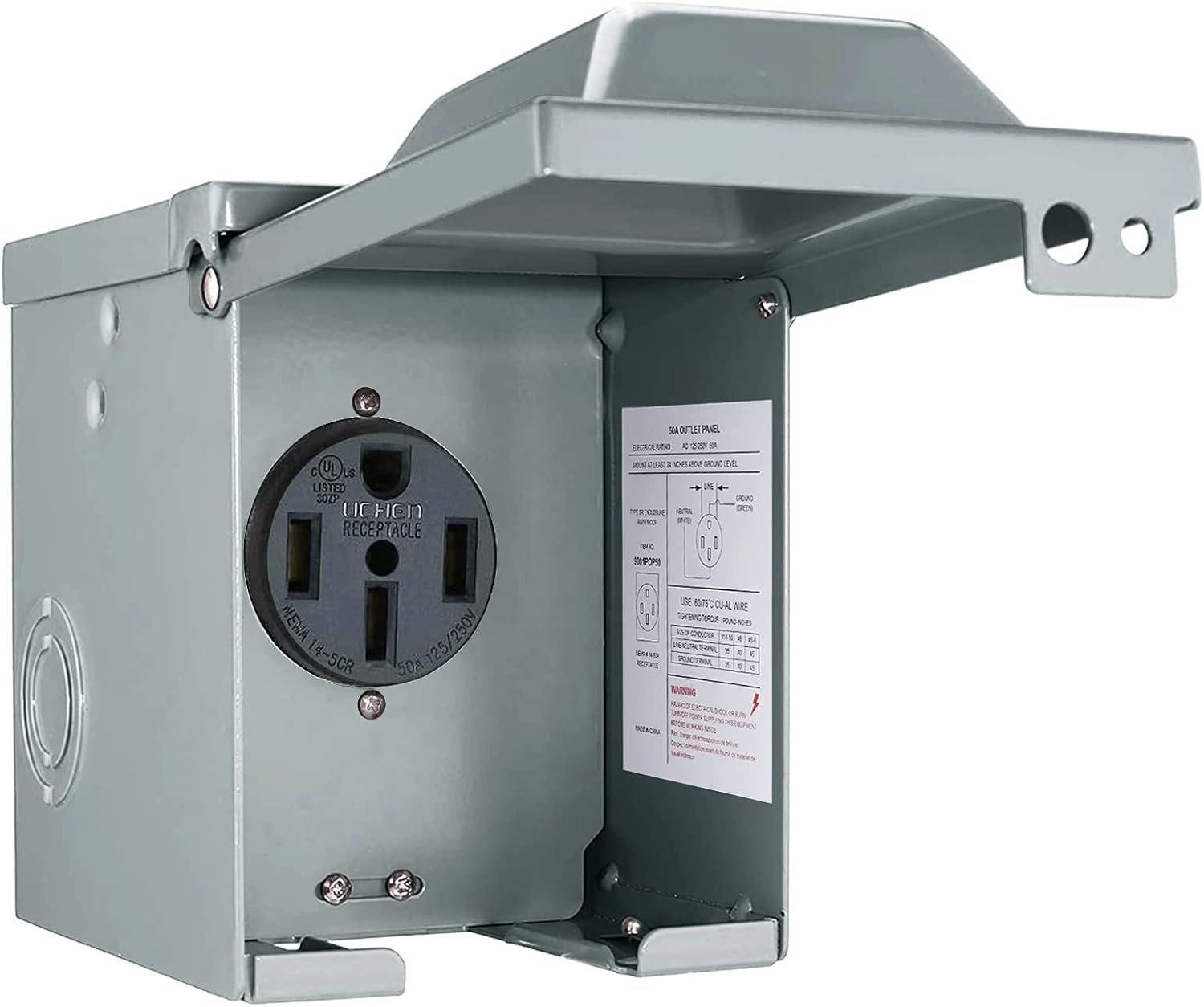 30/50 A 125/250 V RV Power Out – Outdoor Power Receptacle recenzja i cena
