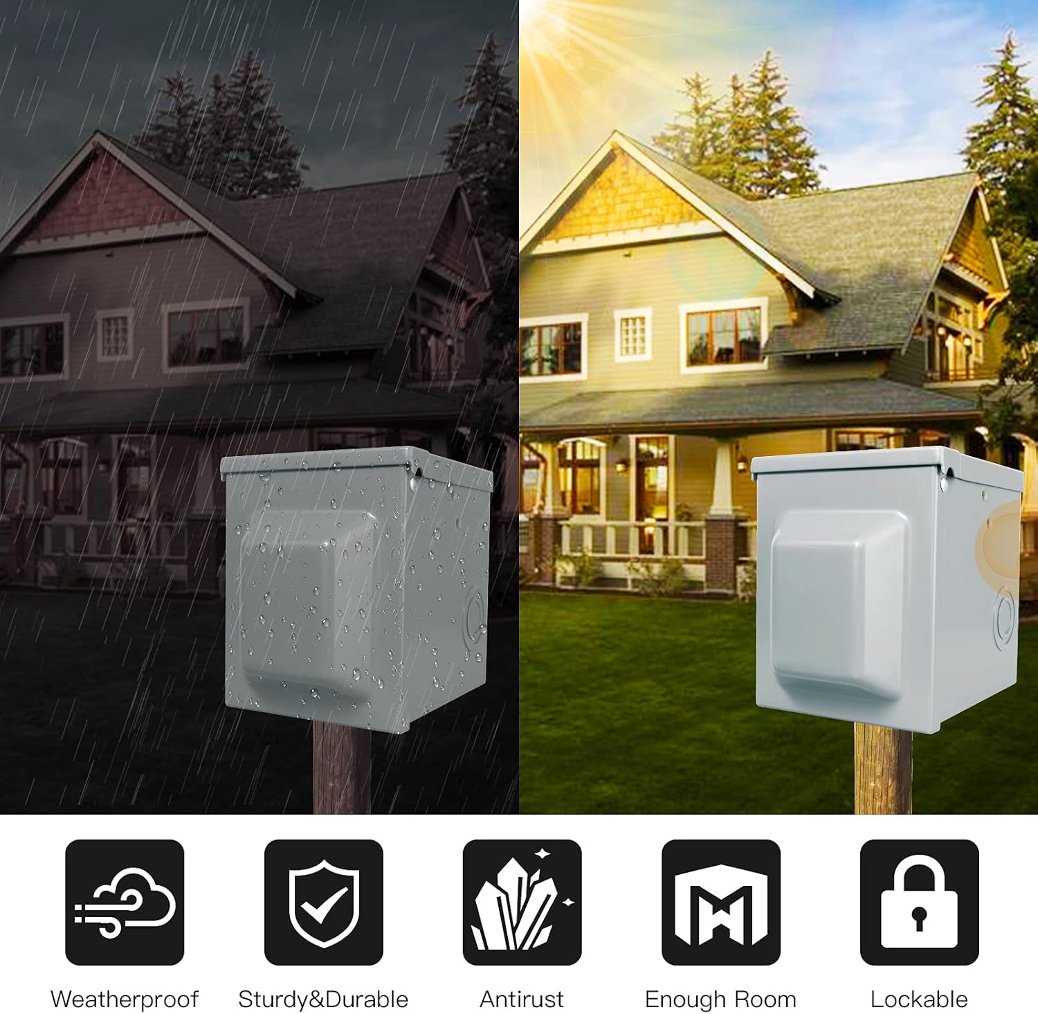 30/50 A 125/250 V RV Power Out – Outdoor Power Receptacle recenzja i cena