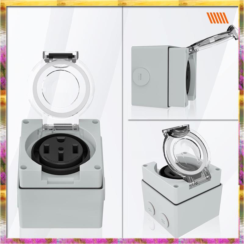 AA46 HOT-50Amp Zewnętrzna skrz – Outdoor Power Receptacle recenzja i cena